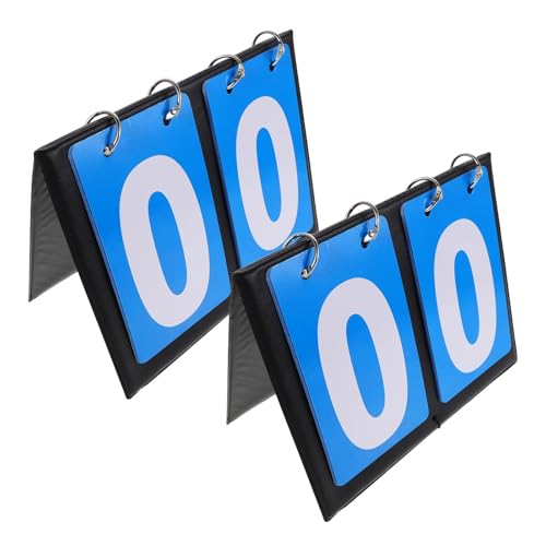 Marcador plegable doble para baloncesto cielo azul miniatura 1