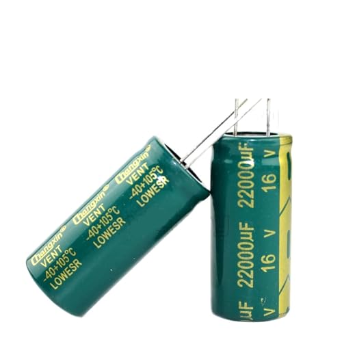 2 condensateurs électrolytiques 22000uF pour stopper les chutes de tension 16V