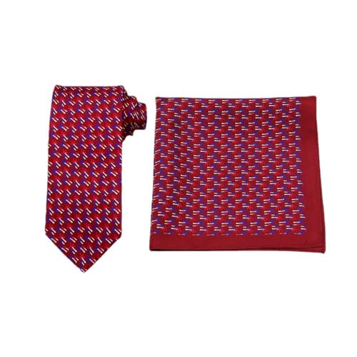 Corbata formal de seda para hombre con diseño floral miniatura 1
