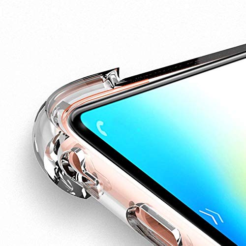 Image of FITSMART Silicone Ultra Clear Slim Shockproof Anti-Slip Grip Soft Back Cover Case with Camera Protection For Xiaomi Poco F1 (Bumper Transparent)