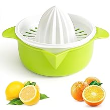 Citrus Juicer, Lemon Squeezer Orange Fruit Manual Hand Juicers with Pouring Spout, 250ml