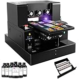 SHENGJINSH UV Printer with 6 * 500ML Ink...