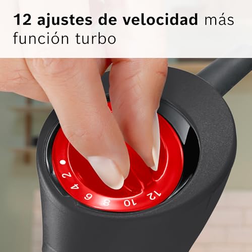 Batidora de mano Bosch MS6CB6110 de alta gama con vaso medidor negro 6