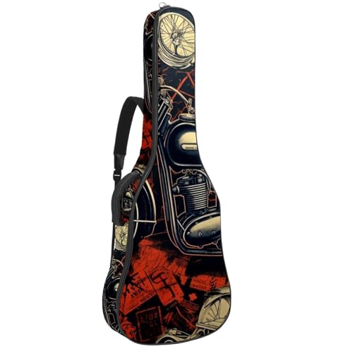 Housse de guitare acoustique étanche et élégante pour vos trajets urbains quotidiens