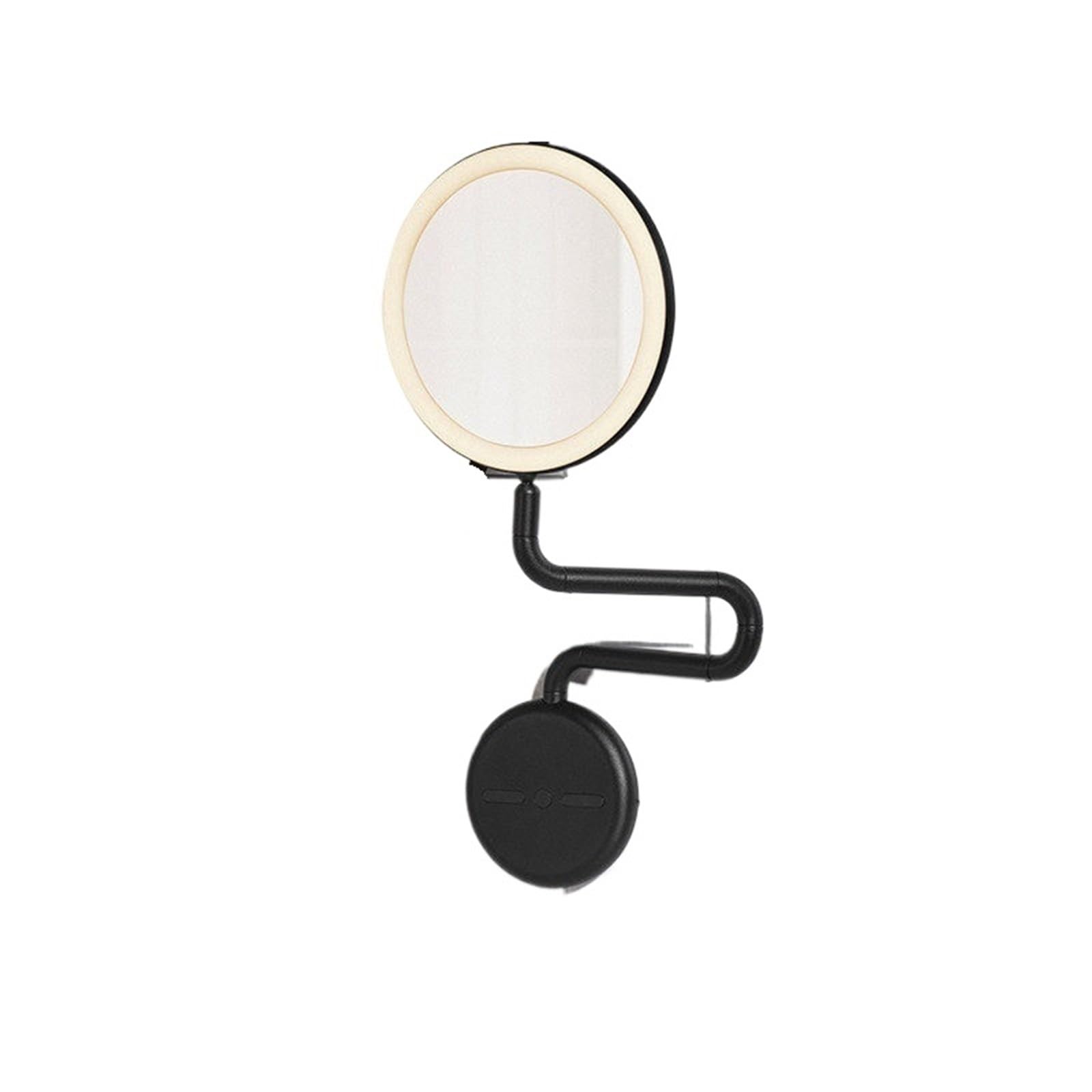 KTMBOHU Wall-mounted Makeup Mirror With Light, Bedroom Dressing Magnifying Mirror