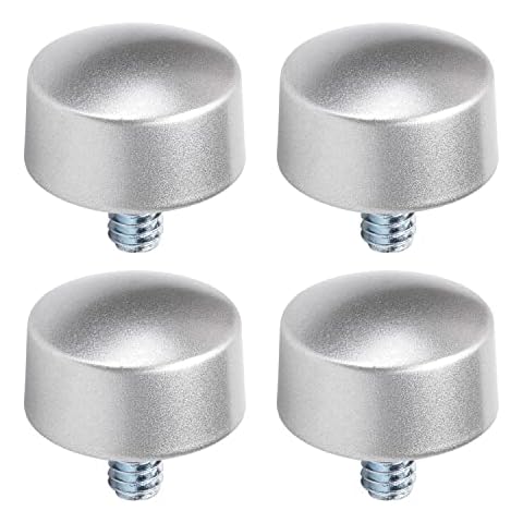 MroMax Plastic Curtain Rod Finials Set Cover