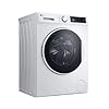 LG F2WT2008S3W – Lavadora Inverter, 8 kg, Sistema Dual Spray, 1400 rpm, Carga Frontal, Programa Super Rápido, Gran Capacidad con Fondo Reducido, Display LED, Serie 100, Color Blanco