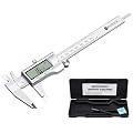 Neoteck 6 inch Digital Caliper, Full-Metal Electronic Calipers Measuring Tool Fractions/ Inch/ mm Conversion