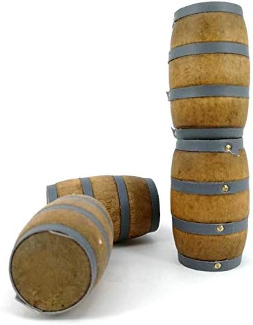 Miniatura 8 de EatingBiting 1:12 - Juego de 3 tazas de cerveza para casa de Navidad, barril de cerveza, barril de cerveza, barril de cerveza, juego de 3 piezas (1