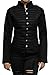 Price comparison product image BRANDSLOCK Women Napoleon Military Drummer Parade Jacket (Black, 3XL / 20 - (Fits Chest: 41"- 43"))