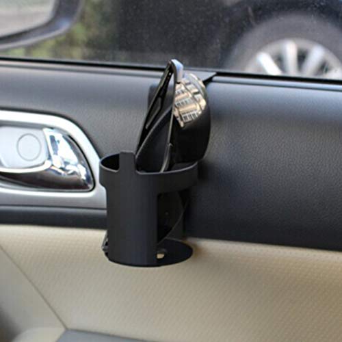 Portavasos para carro y camioneta negro 130x65x115mm miniatura 2