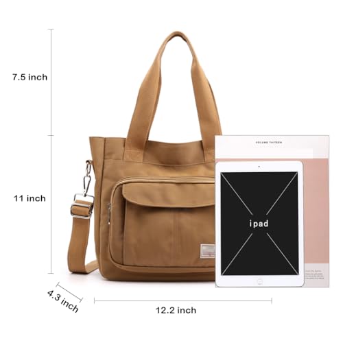 YiXiamo Lightweight Medium Crossbody Bags for Women Shoulder Purses with Adjustable Strap2