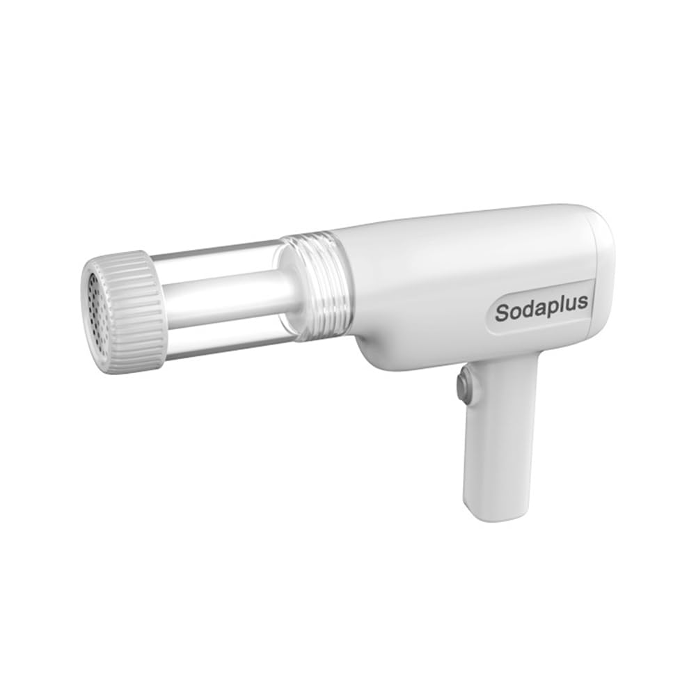 Pepisky Sodaplus Automatic Pasta Maker Machine Handheld Electric Noodle Maker 6-in-1 Cordless Portable Spaghetti Noodles Maker with Dough Cutter Dishwasher Safe Detachable Part Indicator Light Safety