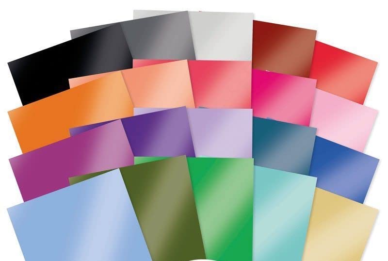 Hunkydory Crafts Essential Mirri Card Colour Assortment -A4-220GSM