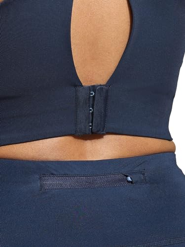 Image of Silvertraq High Impact Action Bra with Clasp Navy
