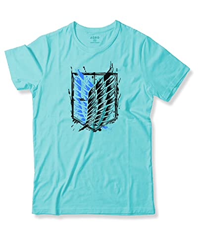 Image of ADRO Men's 100% Cotton Regular Fit T-Shirt