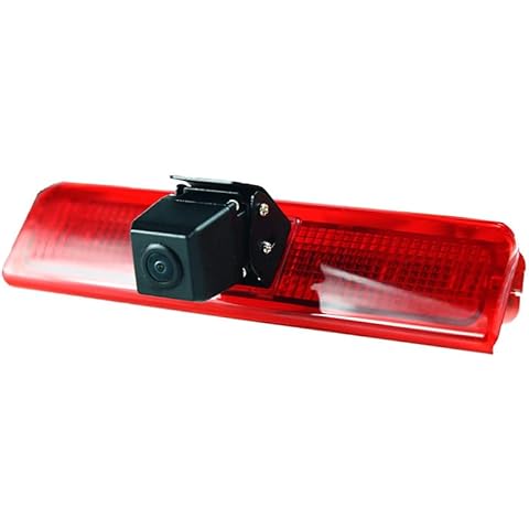 knragho Caddy Camera, Car Brake Light Rear View Backup Camera with LED for VW Caddy 2003-2015 Parking Camera Cover