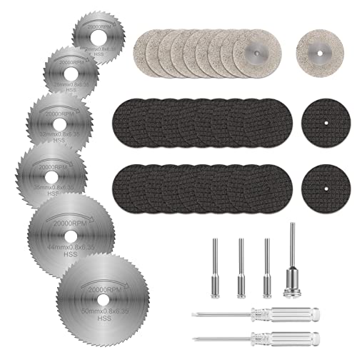 Flintronic Schneidräder, 43Pcs Sägeblatt, Kreissägeblatt, Trennscheiben Set – Ansicht 9
