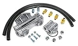 TRANS-DAPT PERFORMANCE - OIL FILTER RELOCATION KIT 90 DEGREE (1727)