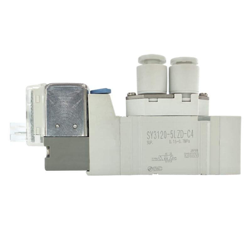 Électrovanne SY3120-6LZD-M5 pour réparer un circuit pneumatique et stopper les fuites d'air