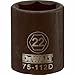Metric Impact Socket, 6-Point, Black Oxide, 1/2-In. Drive, 22mm