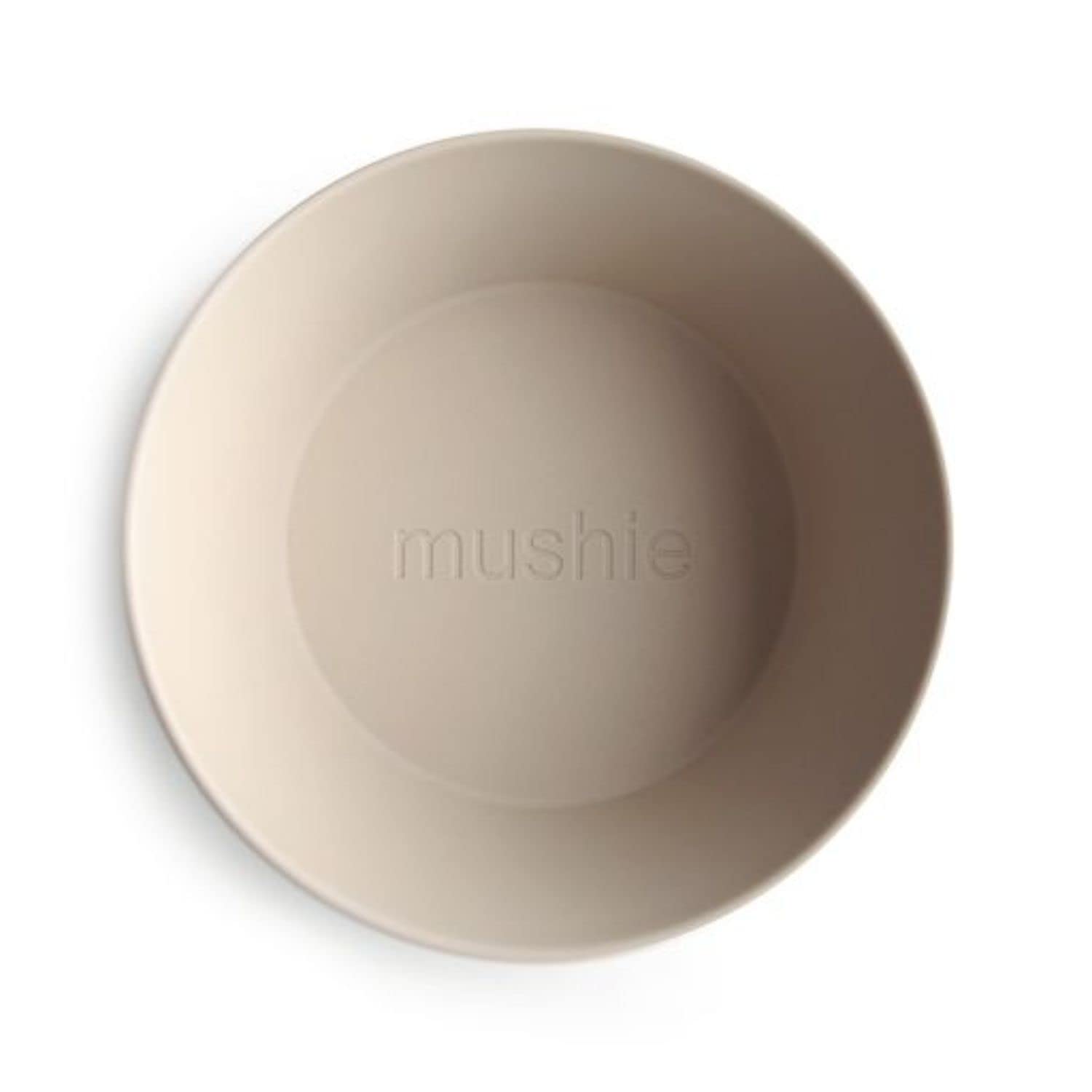 Mushie Dinnerware Bowls for Kids, (Vanilla) Round Bowl, 13 cm de diámetro - Image 2