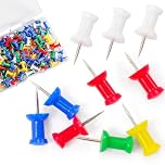 Multicolor Push Pins for Pinboard - 150 Drawing Pins with Storage Box, Thumb Tacks for Cork Notice Pinboard Bulletin Board - Map Pins - School & Office Use