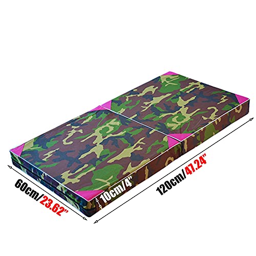 Gymnastics Tumbling Mats Verdikte En Vergrote Opvouwbare Gymnastiekmat, Camouflage Fitness Trainingsmat, Multi-sport… - Image 8