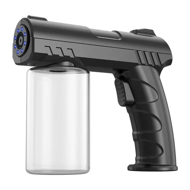 Image of Portable Spray Tan Machine Cordless, Handheld USB Rechargeable Spray Tan Gun with Fine Atomization Spray for Home, Travel, Salon, Beach & Mobile Tanning, Dark Grey
