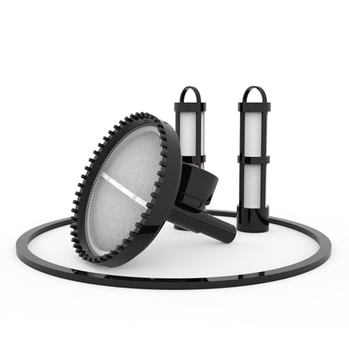 DZVAH Fuel Tank Sending Unit Strainer Fuel Filter Gasket O-Ring Pickup Screen Compatible with 1990-2008 Ford Powerstroke Diesel 6.0L 7.3L STR130 STR126 STR127