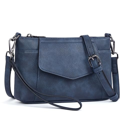 Small Crossbody Bags for Women, Cell Phone Bag Mini Over Wristlets Handbag Wallet Purse with Card Slots