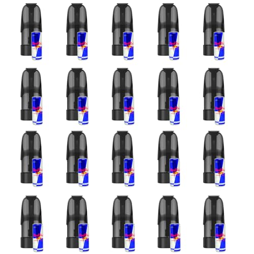 ECOCCO ドクターベイプ Model3専用 DR.Vape Model3互換 レッドブルカートリッジ 20個セット|日本製純正互換リキッド ニコチン・タールフリー?? 電子タバコ VAPE 濃厚爆煙仕様 禁煙 (レッドブル*20個)