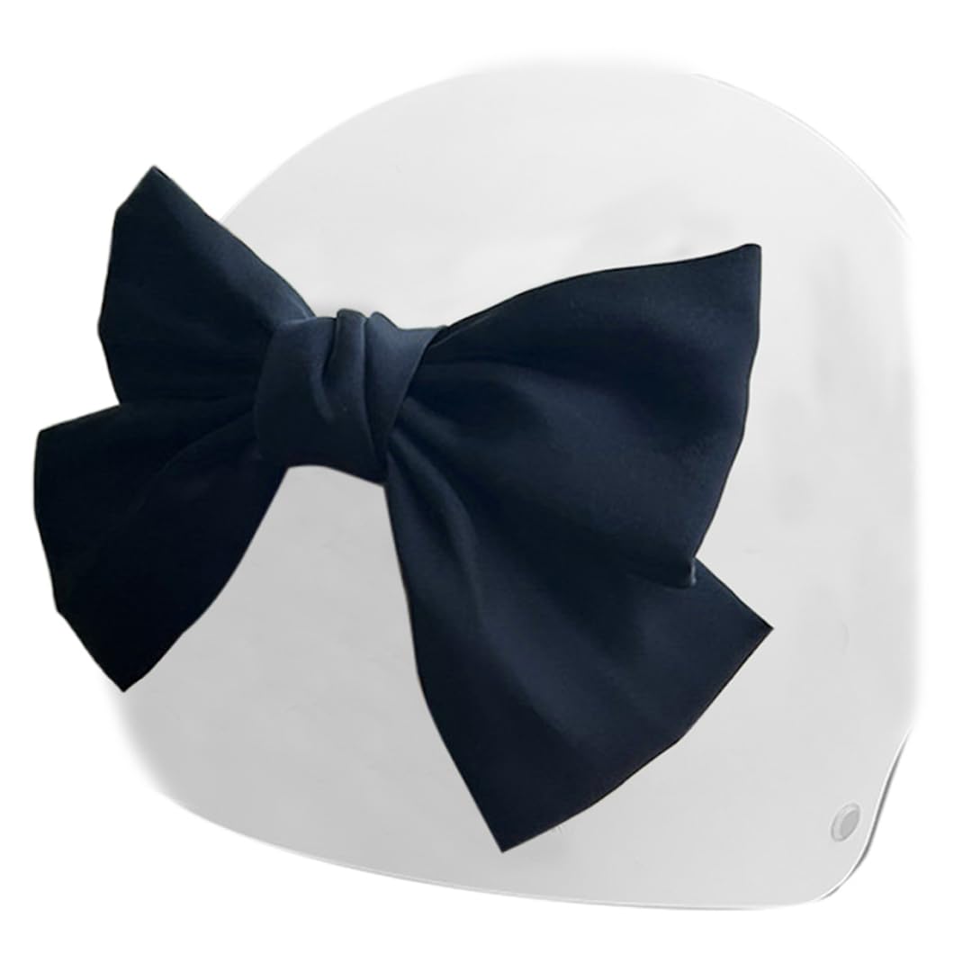 KORKUS Helmet Bow Decoration, 1 Pc Black, for SPORT_HELMET, Unisex
