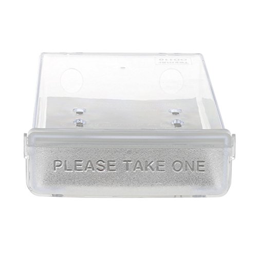 taymar DIN Lang (DL) Prospekthalter, Prospektbox mit Deckel, Wetterfest (auch für den Außenbereich geeignet)