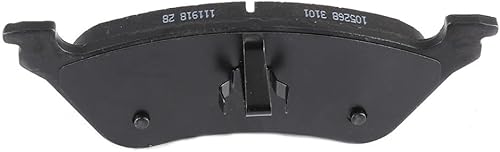 Miniatura 4 de SCITOO Kit de pastillas de freno semimetálicas D858 para Chrysler Town & Country 2001-2007, Chrysler Voyager 2001-2003, Dodge Caravan 2001-2007,