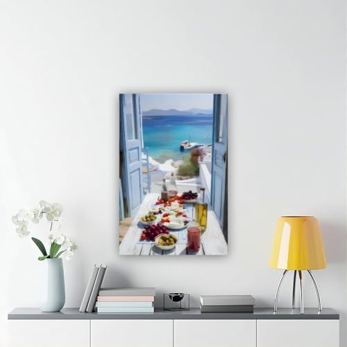 Tableau cuisine méditerranéenne 30x45cm pour une ambiance chaleureuse - 6