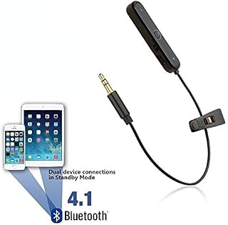 REYTID Universal Bluetooth Adapter for Wired Headphones - Wireless Converter Receiver On-Ear Earphones