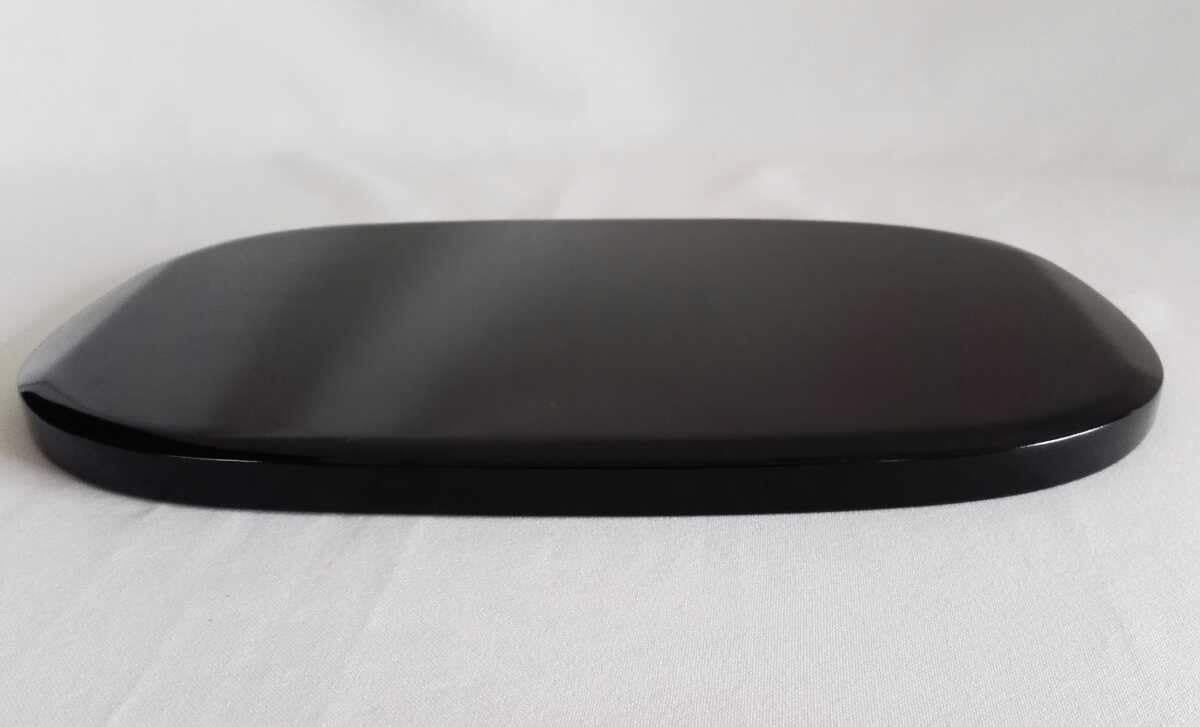Amazon｜輪島塗 漆器 天然木 内朱塗 楕円型 盆 02P689｜トレイ・盆