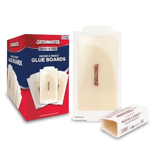 Catchmaster Bulk Pack Mouse and Insect Glue Boards, 75-Pack