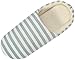 Femme Homme Pantoufles, Chaussons Chaud Rayé Intérieur Anti-Slip Chaussures De Maison d'hiver Bringbring