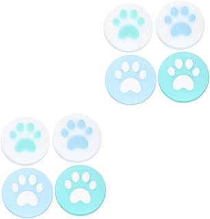 UKCOCO 8 Peças Interruptores Inteligentes Interruptor De Botão De Pressão Tampa Do Joystick Tampa Do Botão De Aderência Do Polegar Tampa Do Botão De Aderência Do Joystick Tampa Protetora