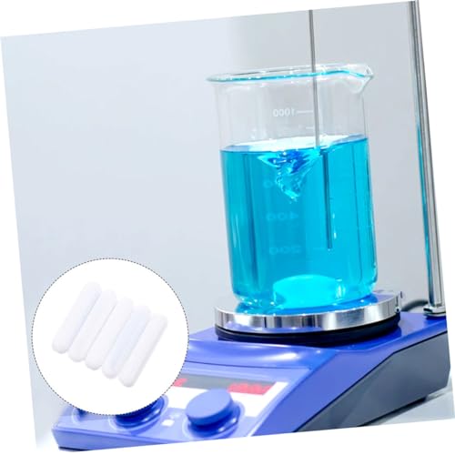 Accessoires de laboratoire Alipis | 16 aimants en PTFE blanc pour mélanges purs