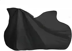 Capa Bicicleta Preta Impermeável UV BLOCK - Proteção Sol e Chuva