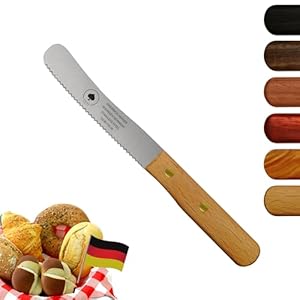 PIKAS Solingen Buckelmesser Buche Holzgriff rostfrei