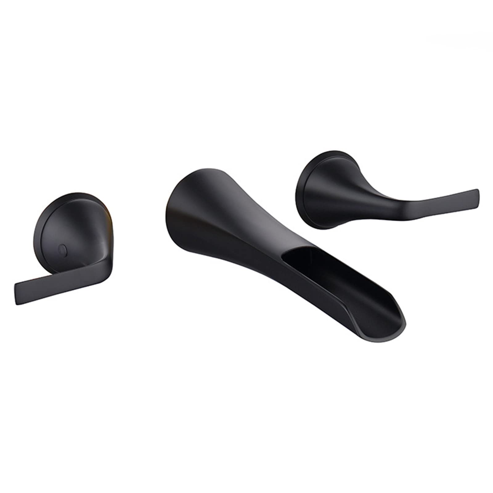 Grifo de baño cascada de pared para evitar salpicaduras y manchas de cal 7