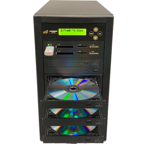 Image of Acumen Disc 1 to 1 Crossover CD DVD Disc Duplicator & Bi-Directional Multimedia Flash Memory Copier (CF SD MS USB) / Media Converter - Disc to Disc /Media to Media