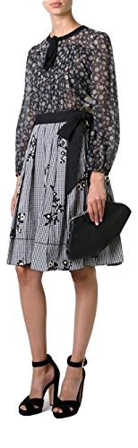 Marc Jacobs Floral Gingham Skirt 24