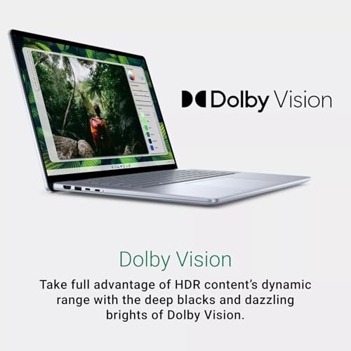 Image of Dell inspiron 16 2 in 1 Laptop, 16 inch FHD+ Touch Screen Business Laptop, Intel Ultra 5 Processor, 16GB LPDDR5X, 1TB SSD, Backlit Keyboard, Ice Blue, 32GB USB Flash Drive, Windows 11 Pro, Accessories