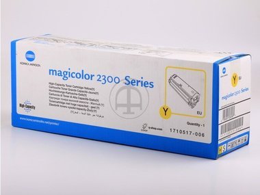 Toner yellow Konica Minolta Scancopy 2300 pour remplacer cartouche vide