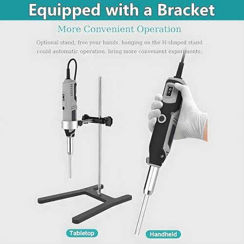 Émulsificateur de laboratoire homogénéisateur avec support réglable - 5